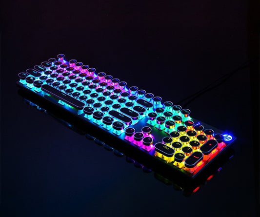 Teclado Gaming Keyboard GK400Y + Mecanico + Diseño ergonomico